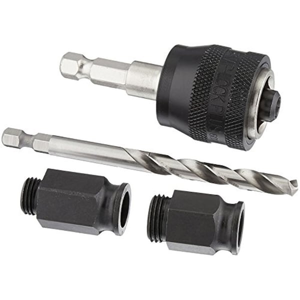 Diablo Dhsar375 Hole Saw 3/8" Mandrel Quick Change With Pilot DHSAR375 Zoro